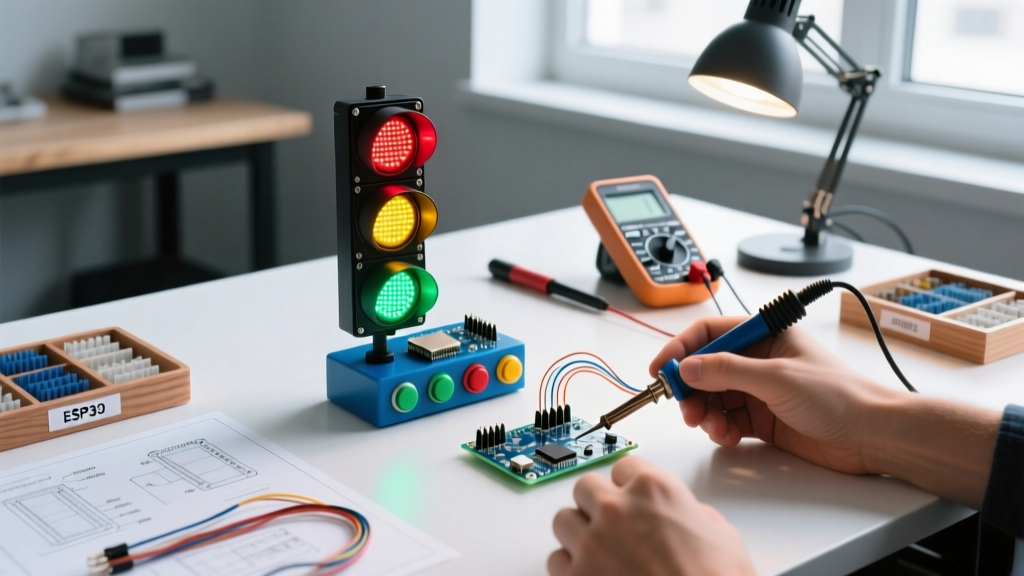Arduino Stop Light: Optimize Deep Work & Maker Workflow