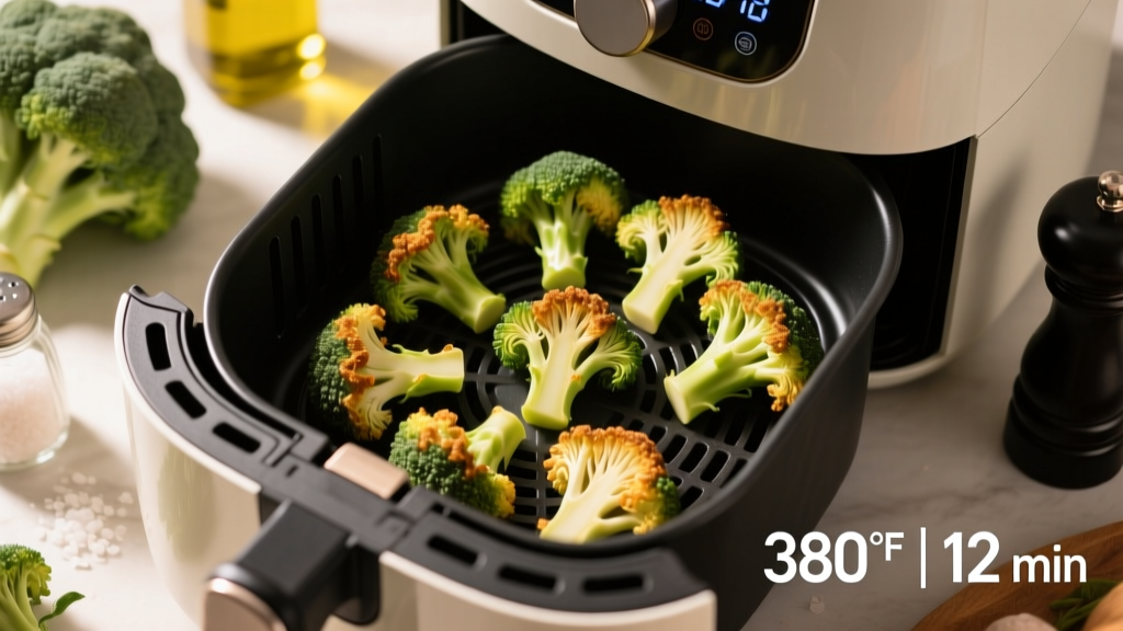 Air Fryer Broccoli: Crispy & Tender in Minutes!