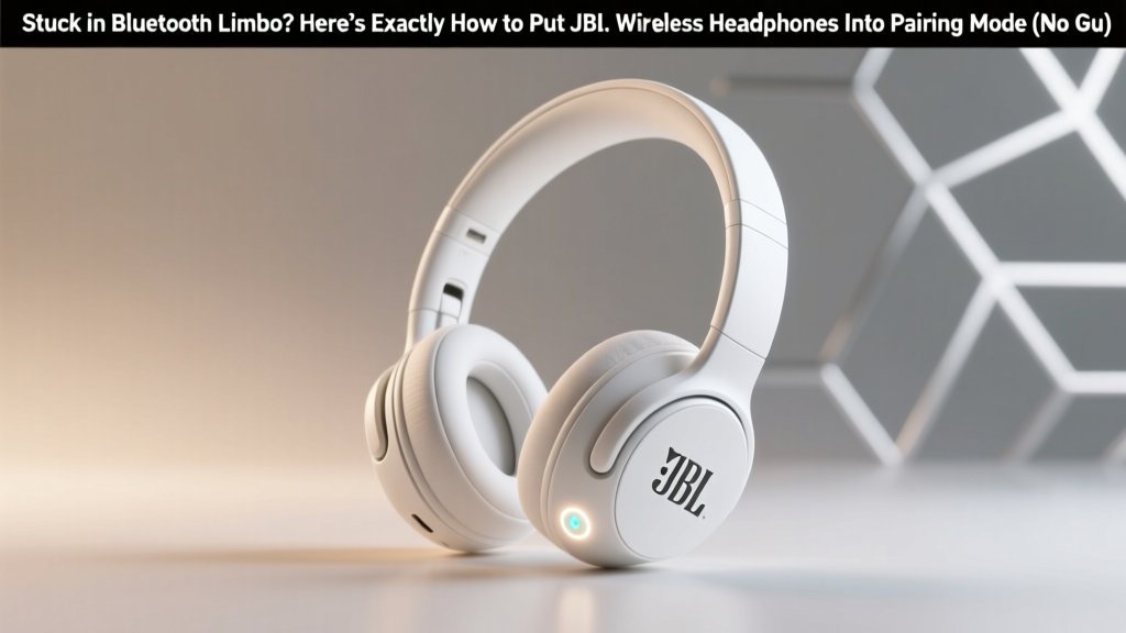 JBL Wireless Headphones Pairing Mode Guide (2026)