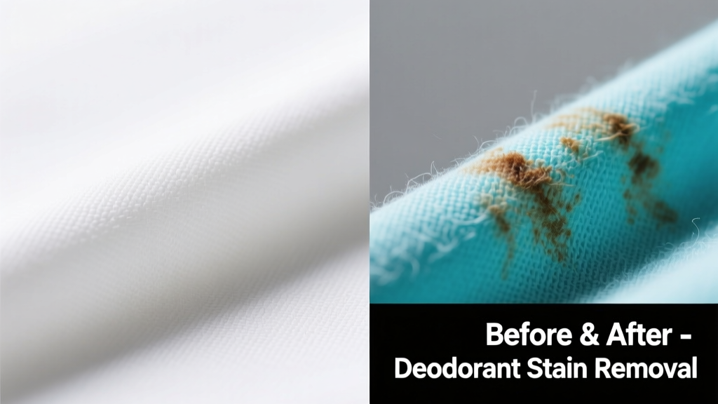 How to Remove Deodorant Stains from Polyester Fabric