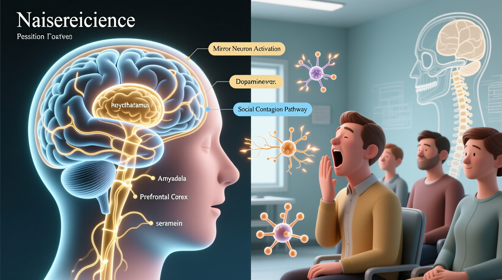 why do we yawn and is it really contagious neuroscience behind the reflex