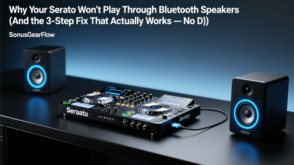 Serato Bluetooth Speakers: Fix Audio Routing & Latency