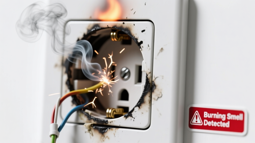 Burning Smell & Grinding Noise From Outlet: Quick Diagnosis