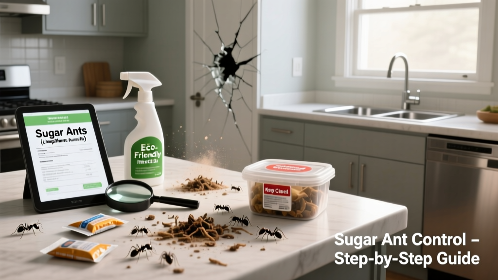 How to Get Rid of Sugar Ants in Your Kitchen and Pantry