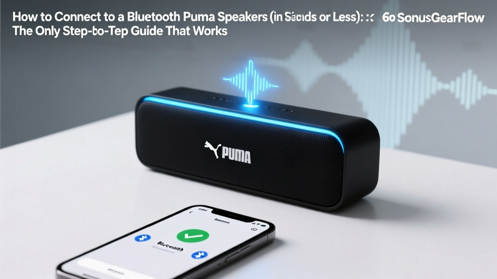 Puma Bluetooth Speakers: Quick Connect Guide (2026)