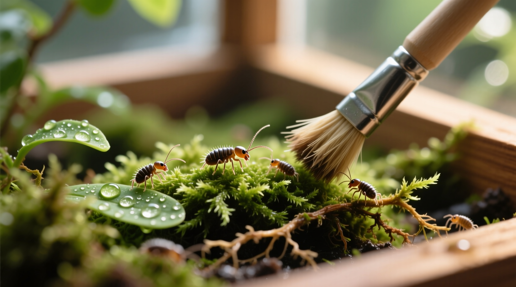 eco friendly gecko terrarium moss cleaning