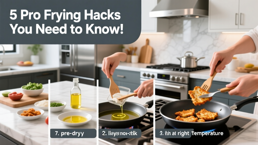 Best Frying Hacks for Crispy, Healthier Meals