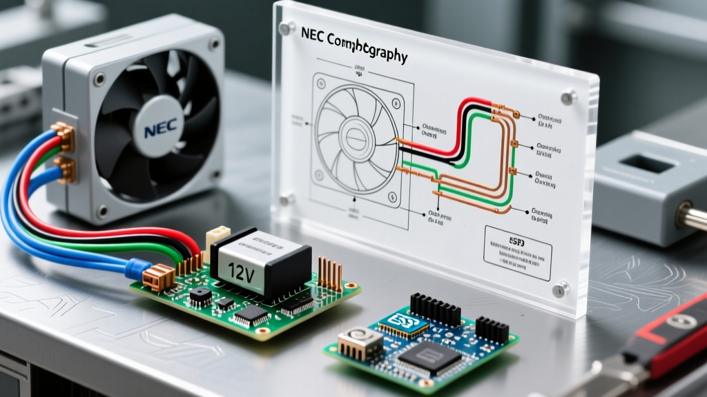 NEC Compliant Radiator Fan Electric Fan Relay Wiring Diagram