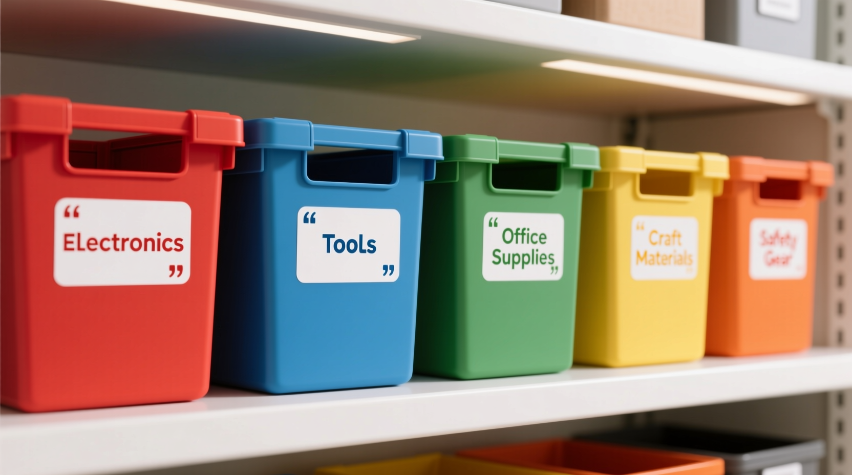 closet organization tips label bins to find anything in seconds