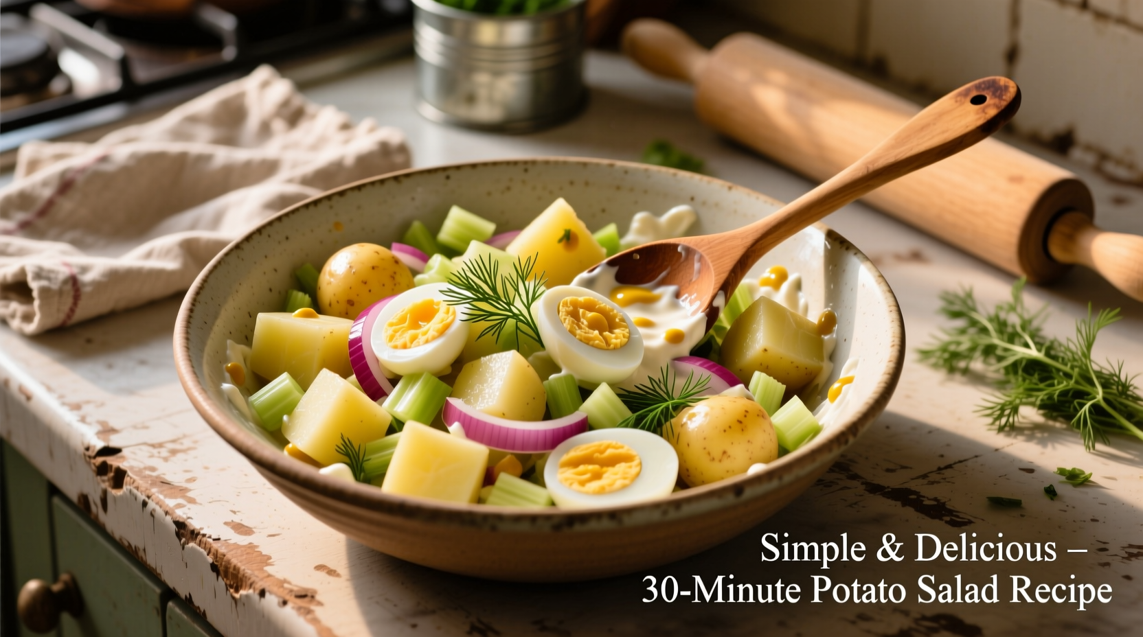 how to cook potato salad  simple steps for success
