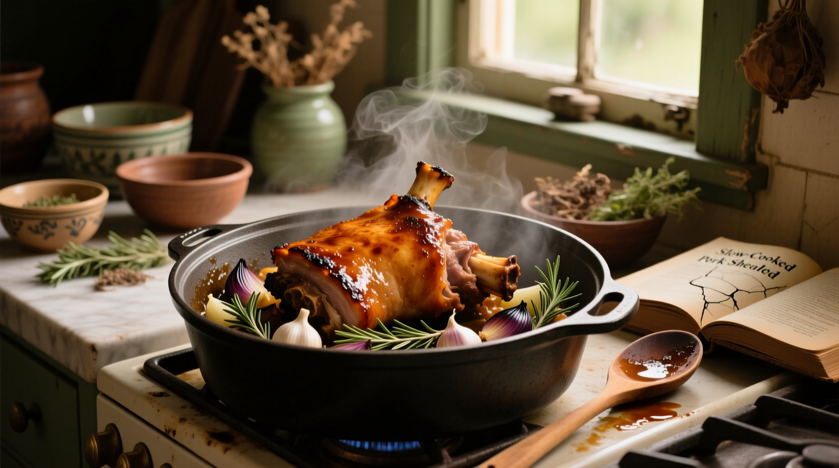 how to slow cook pork shoulder