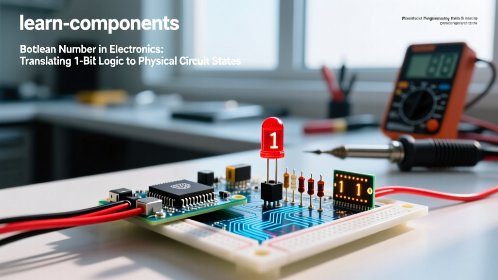Boolean Number in Electronics: Translating 1-Bit Logic to Physical Circuit States