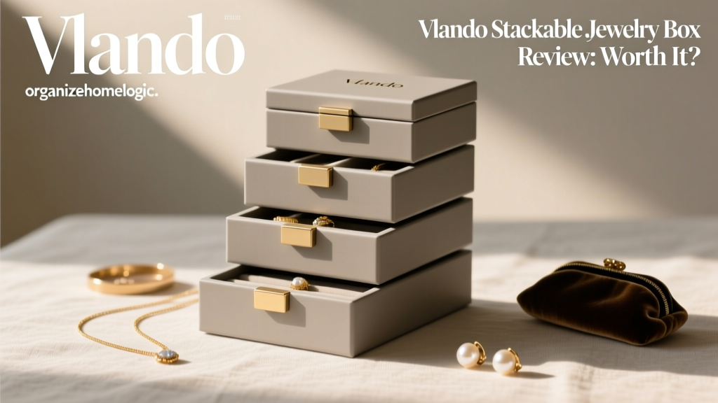 Vlando Stackable Jewelry Box Review: Worth It?
