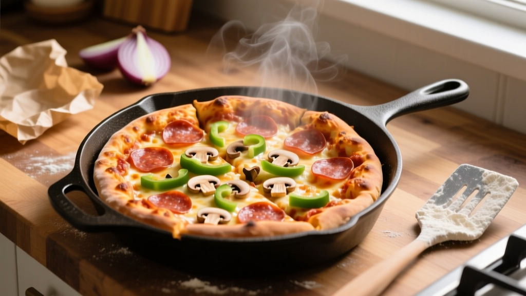 Air Fry Great Value Deep Dish Pizza Perfectly