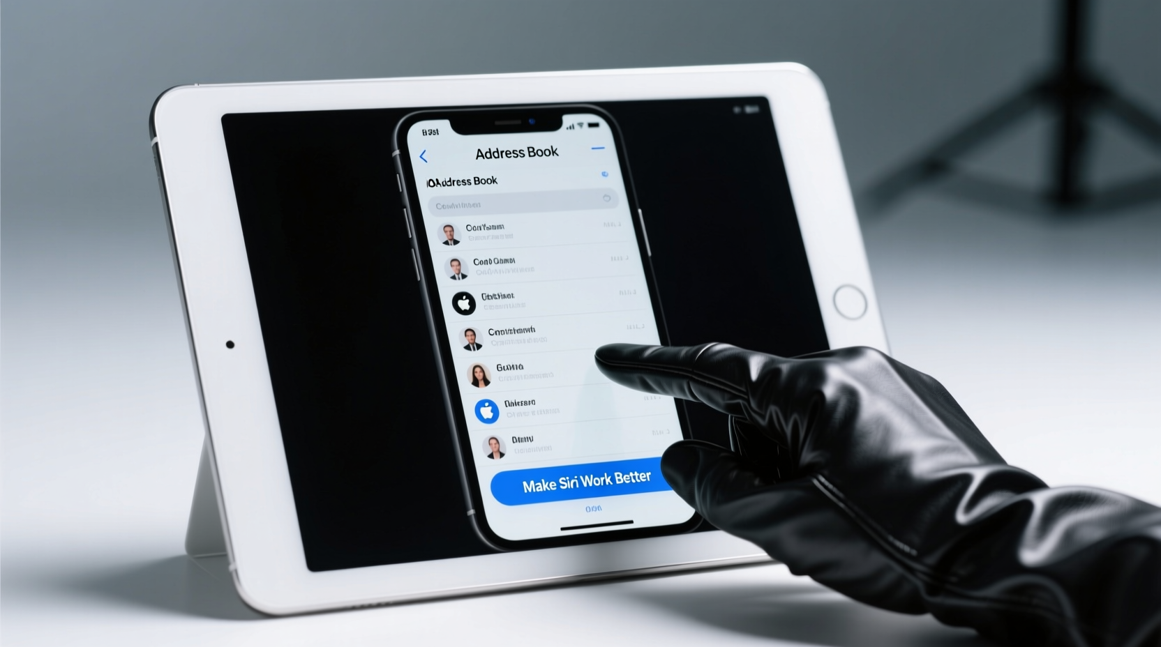 fill out your address book to make siri work better