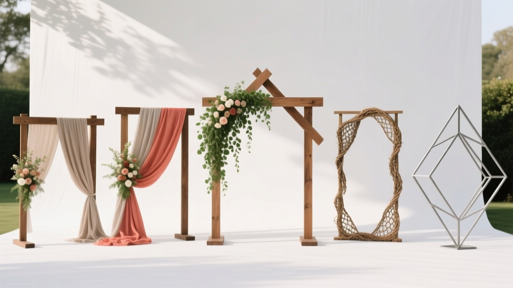 DIY Wedding Backdrop & Ceremony Arch