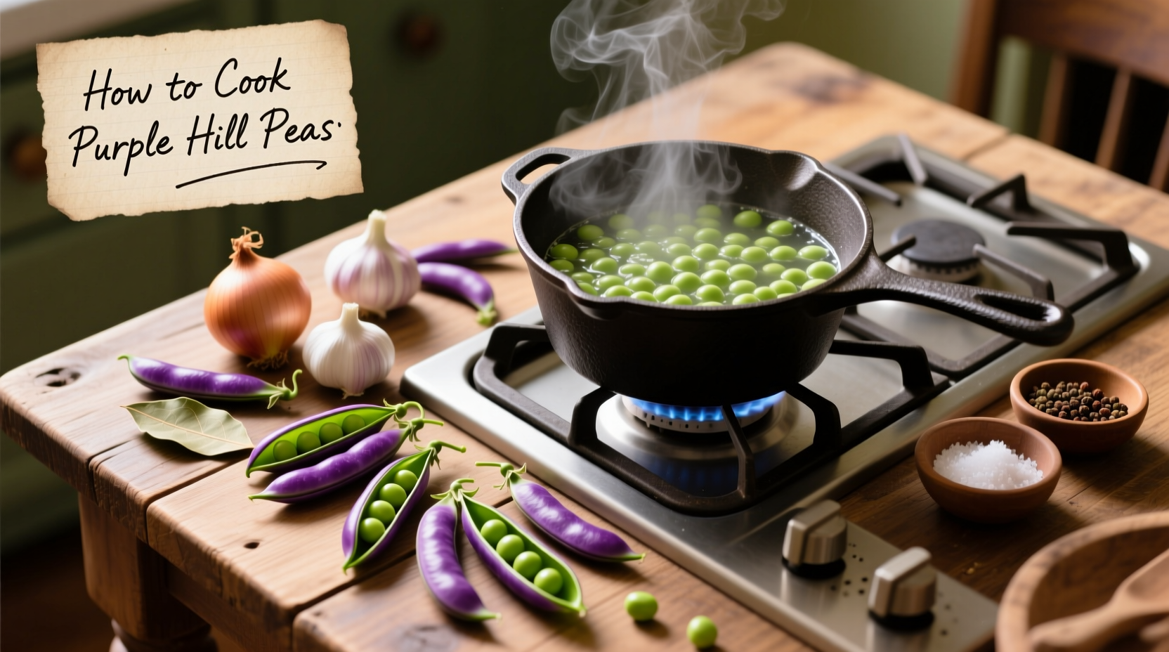 how to cook purple hull peas