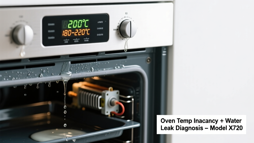 Oven Temperature Inaccurate & Leaking Water: Quick Diagnosis