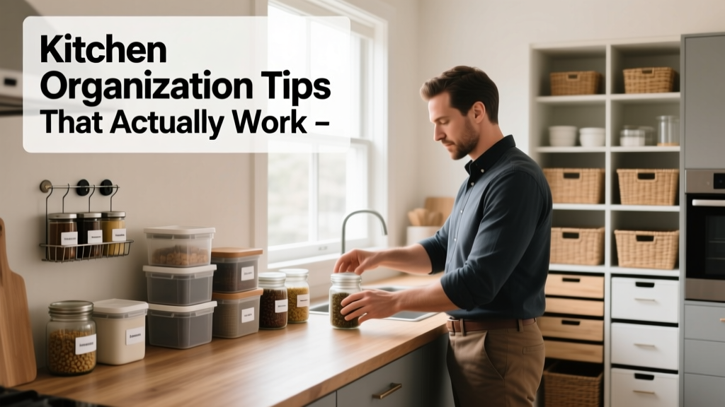 Kitchen Organization Tips That Actually Work