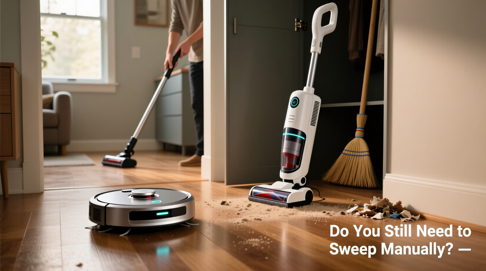 robot vacuum vs stick vacuum do you actually still need to sweep manually