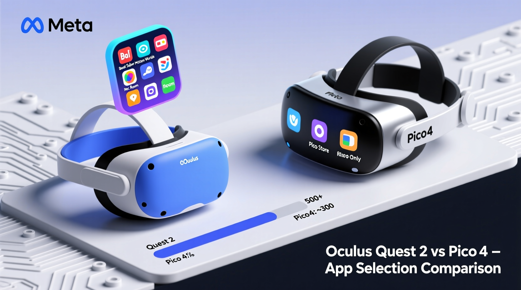 oculus quest 2 vs pico 4 which vr headset offers better app selection