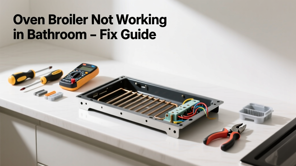 Oven Broiler Not Working in Bathroom: Fix Guide
