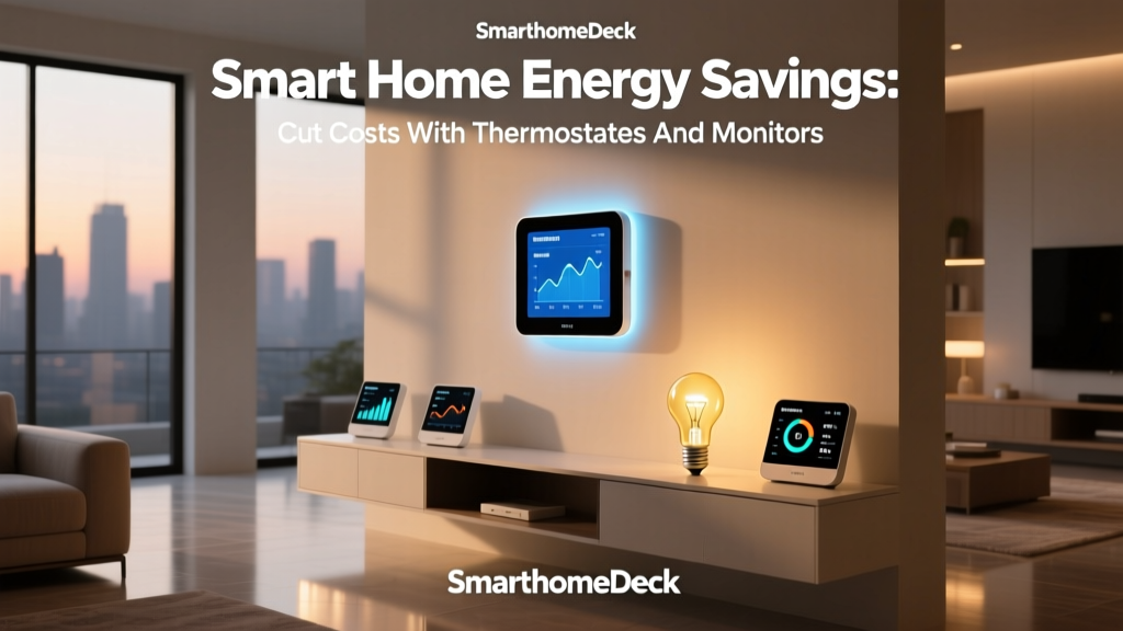 Smart Home Energy Savings: Cut Costs With Thermostats And Monitors