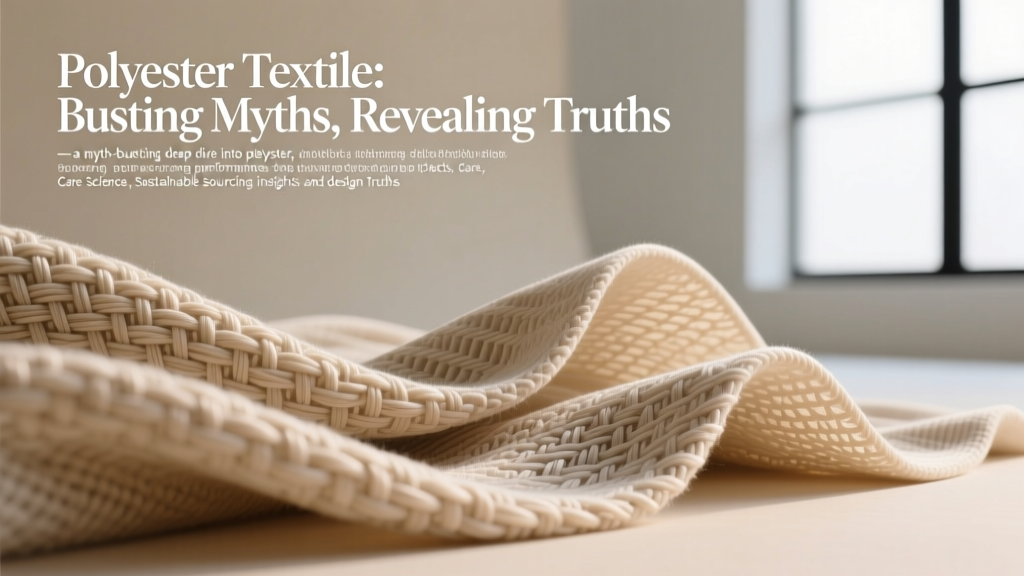 Polyester Textile: Busting Myths, Revealing Truths