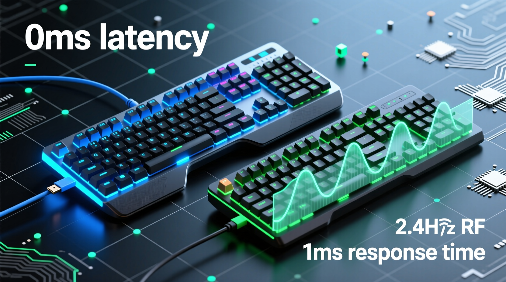 wired vs wireless gaming keyboards does response time really matter anymore