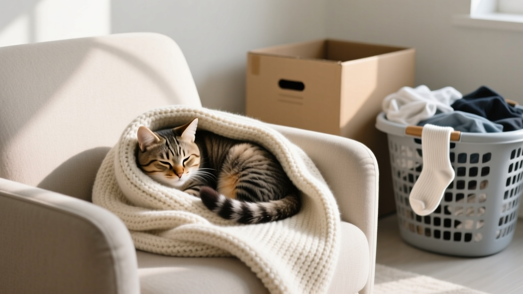 What Is Cat Nesting Behavior for Sleeping? Why Your Cat...