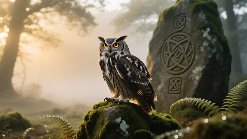 Owl in Celtic: Cultural Dream Symbolism