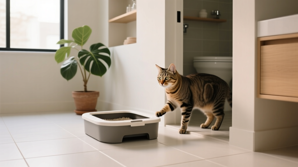 How to Address Cat Toilet Behavior