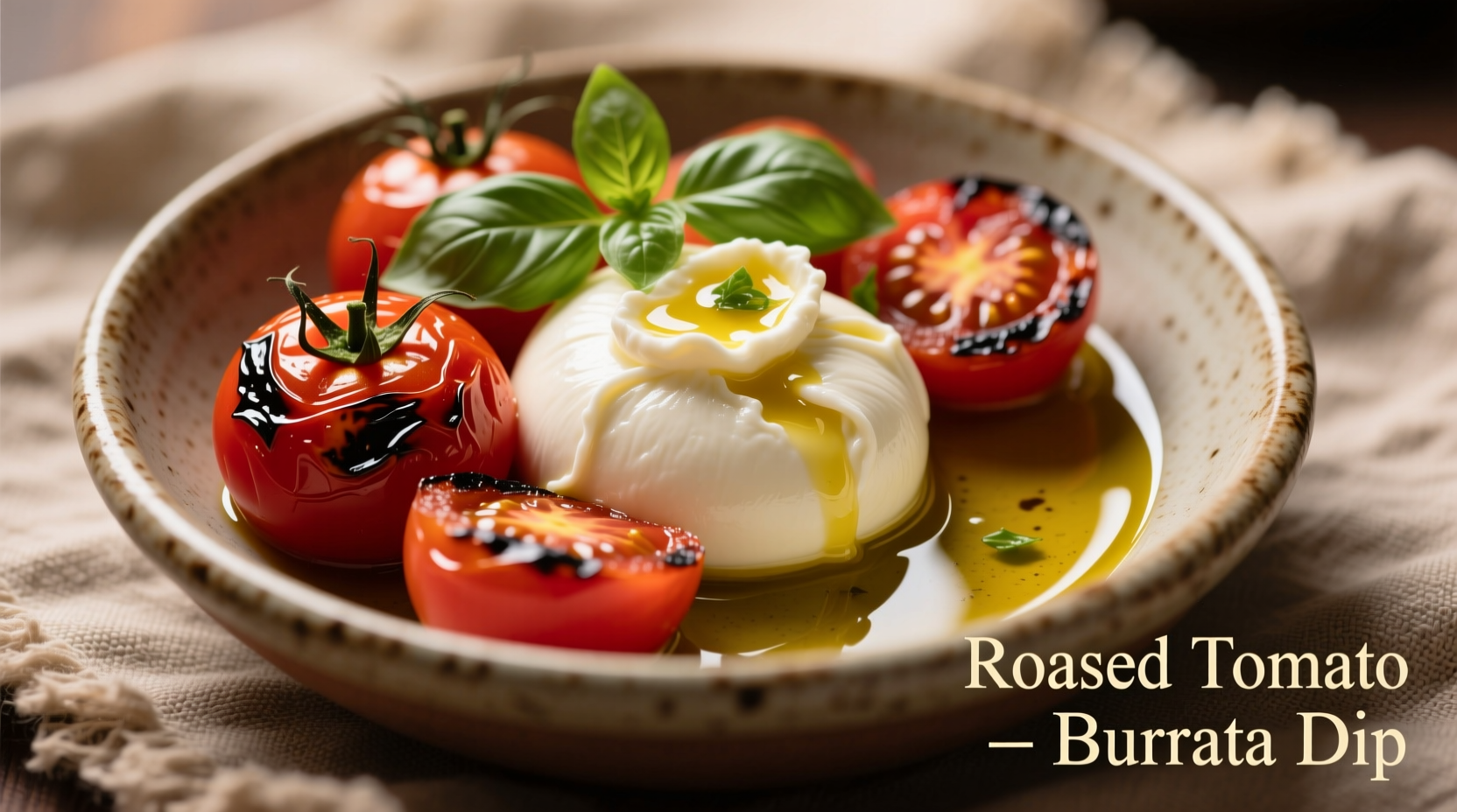 Perfect Roasted Tomato Burrata Dip Recipe in 30 Minutes