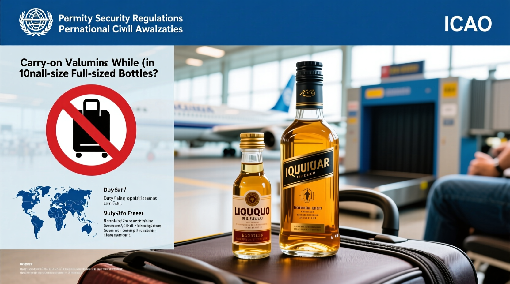 Why Does Airport Security Allow Mini Liquor Bottles But Not Full-sized Ones