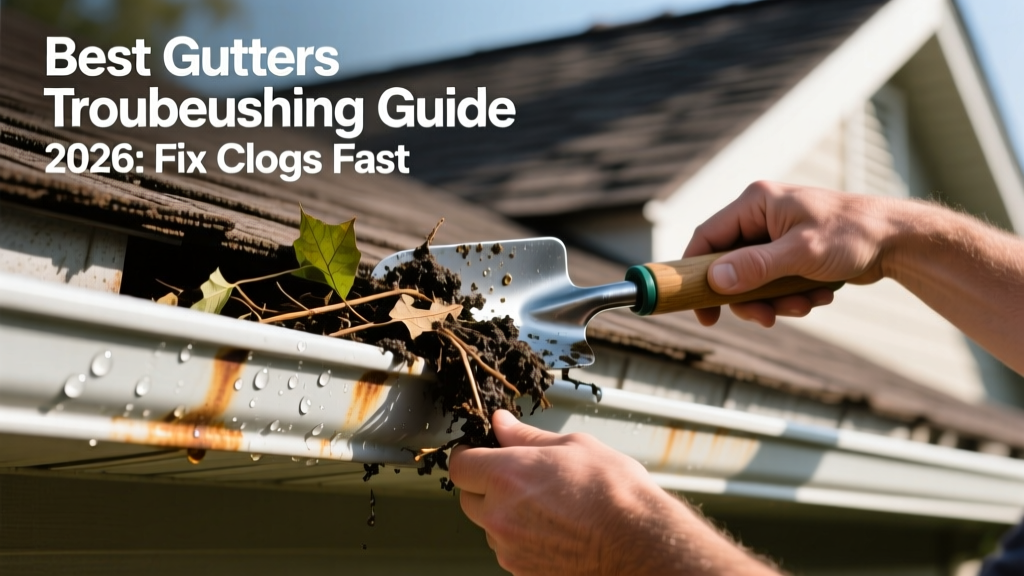 Best Gutters Troubleshooting Guide 2026: Fix Clogs Fast