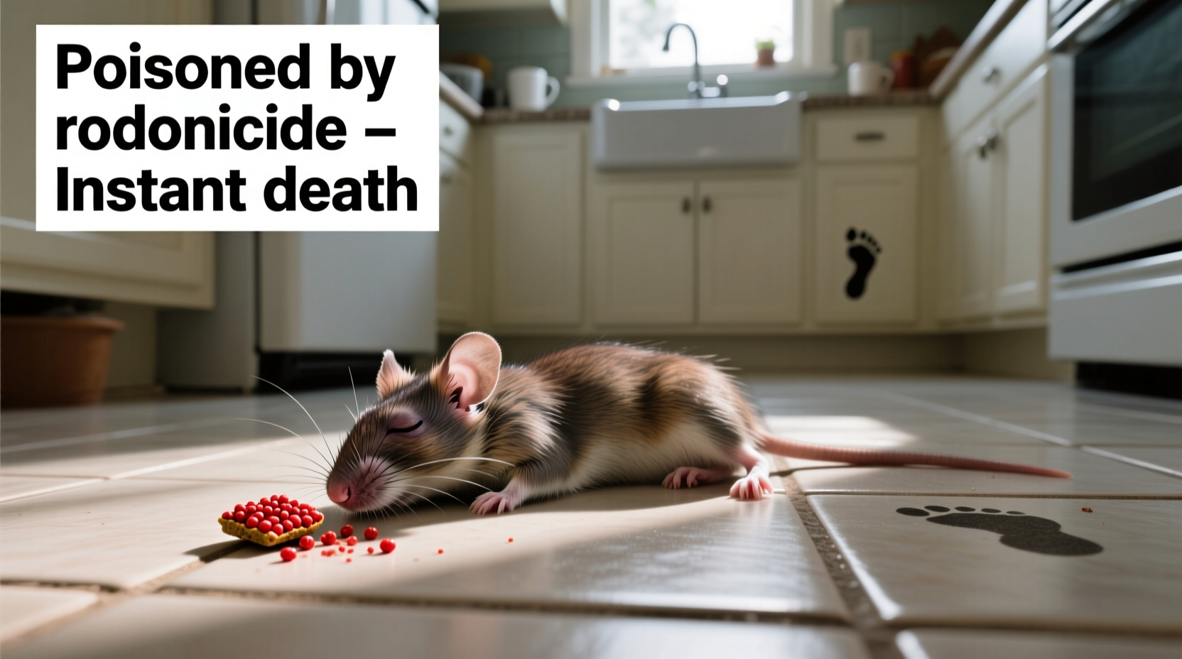 what food kills mice instantly