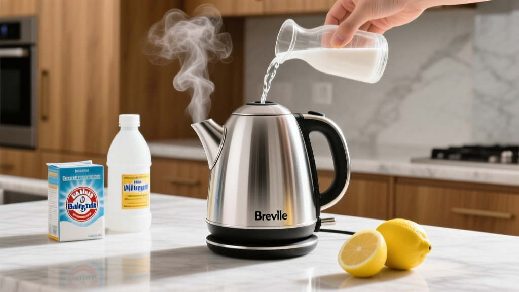 How to clean electric kettle without commercial products