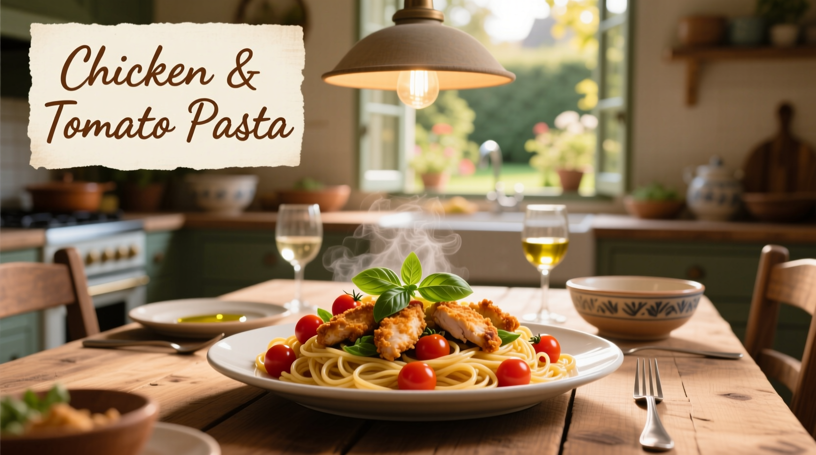 Perfect Chicken and Tomato Pasta Recipe in 30 Minutes