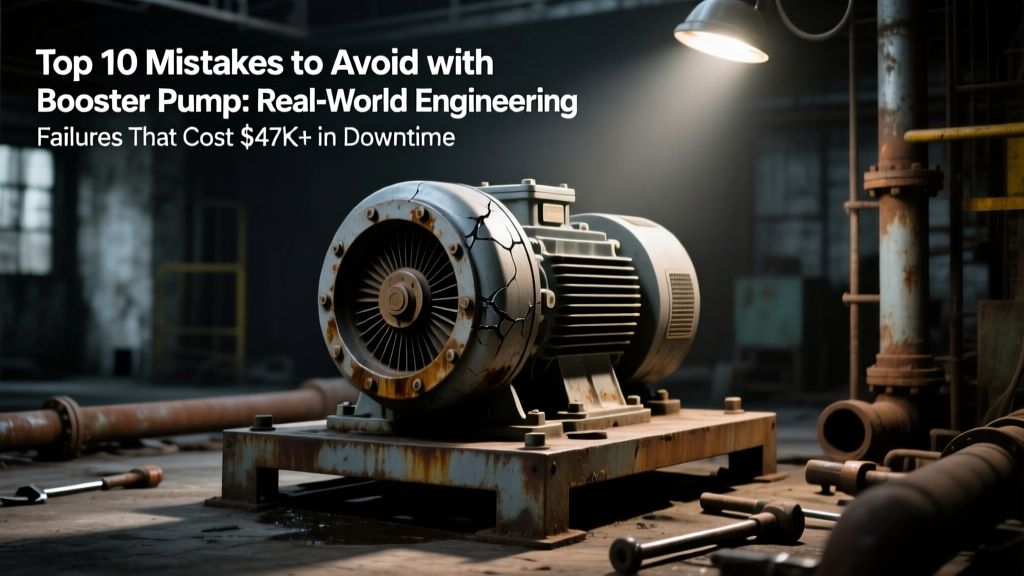 10 Booster Pump Mistakes That Cost $47K+ in Downtime