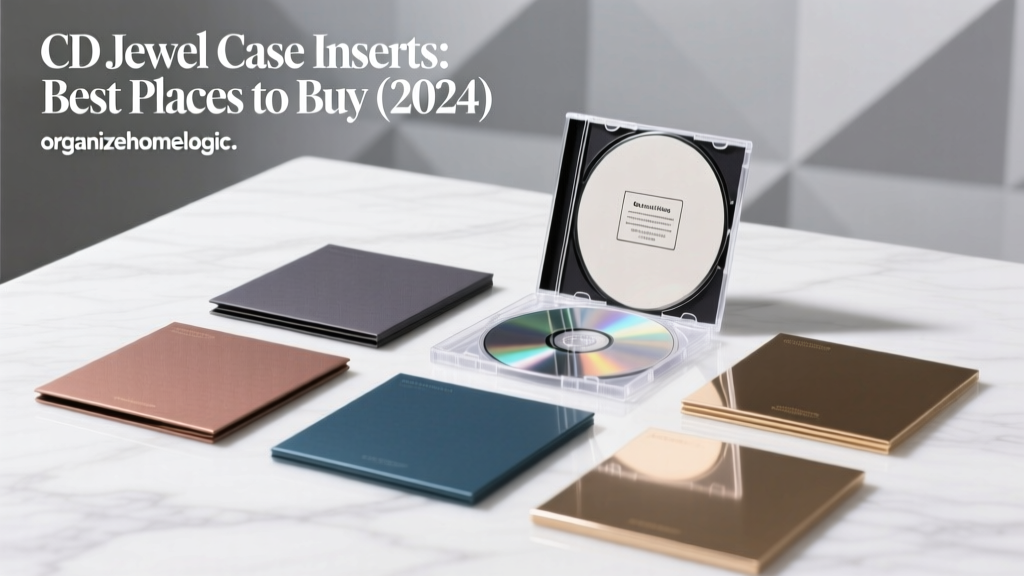 CD Jewel Case Inserts: Best Places to Buy (2024)
