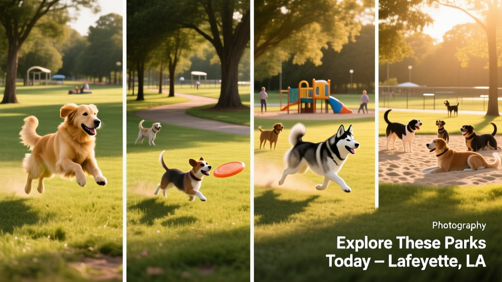 4 Great Off-Leash Dog Parks in Lafayette, LA You Can Visit Today