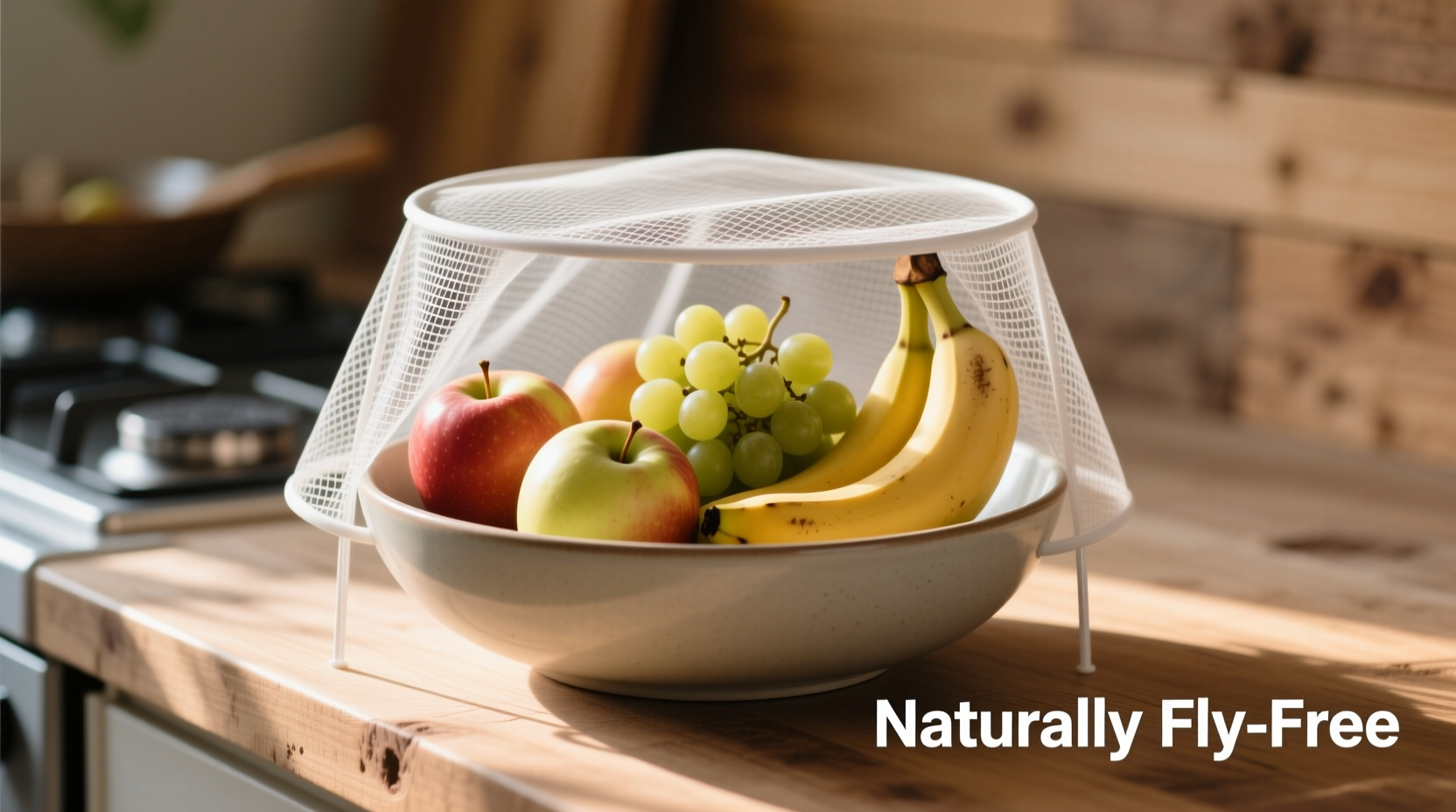 how to keep flies out of fruit bowl naturally and discreetly