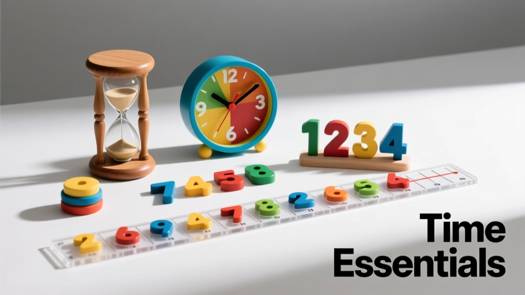 Time Educational Toys for Outdoor & Home Learning