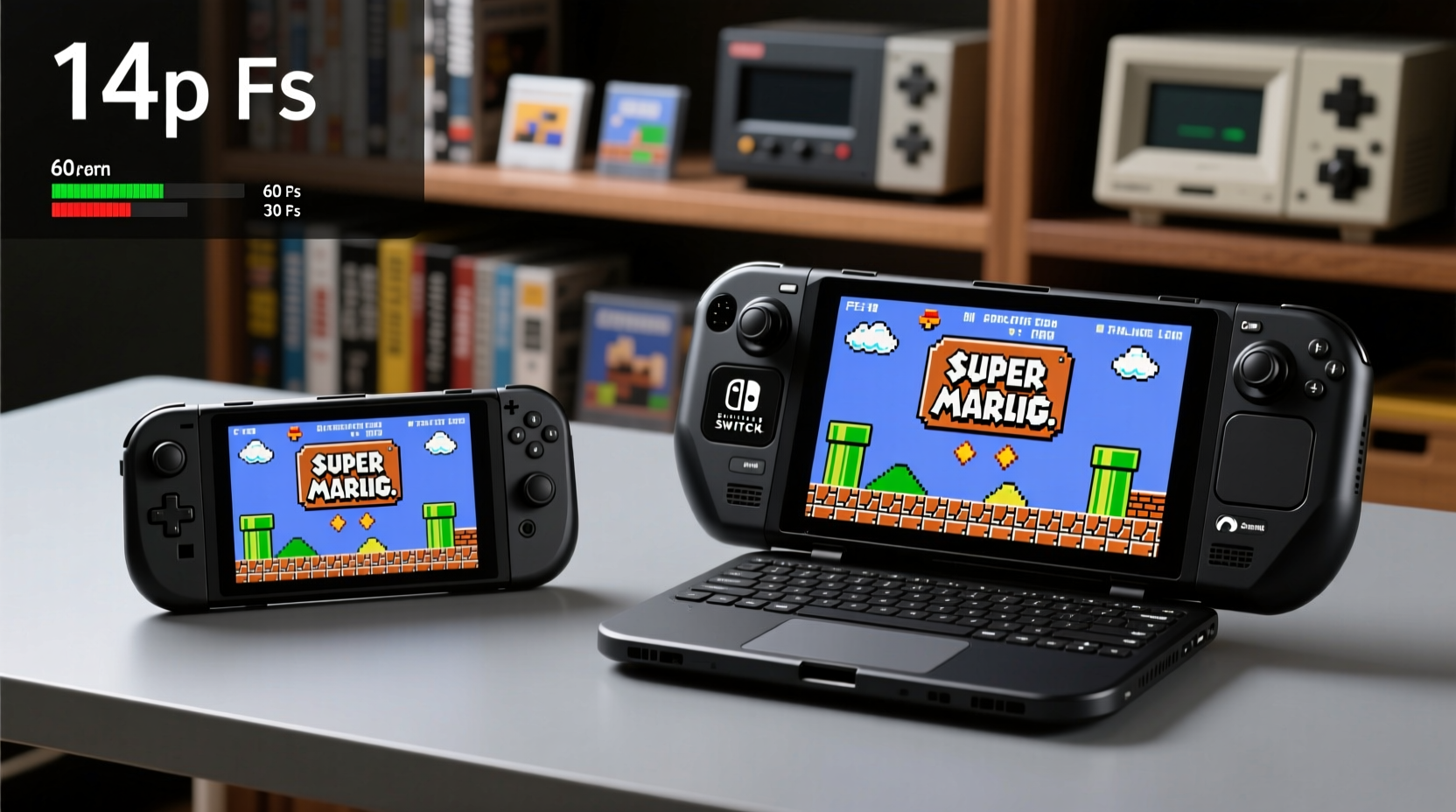 switch lite vs steam deck for handheld emulation which runs roms smoother