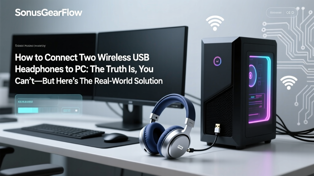 Dual Wireless USB Headphones on PC: Real Workarounds