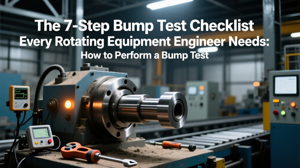 7-Step Bump Test Checklist for Rotating Equipment