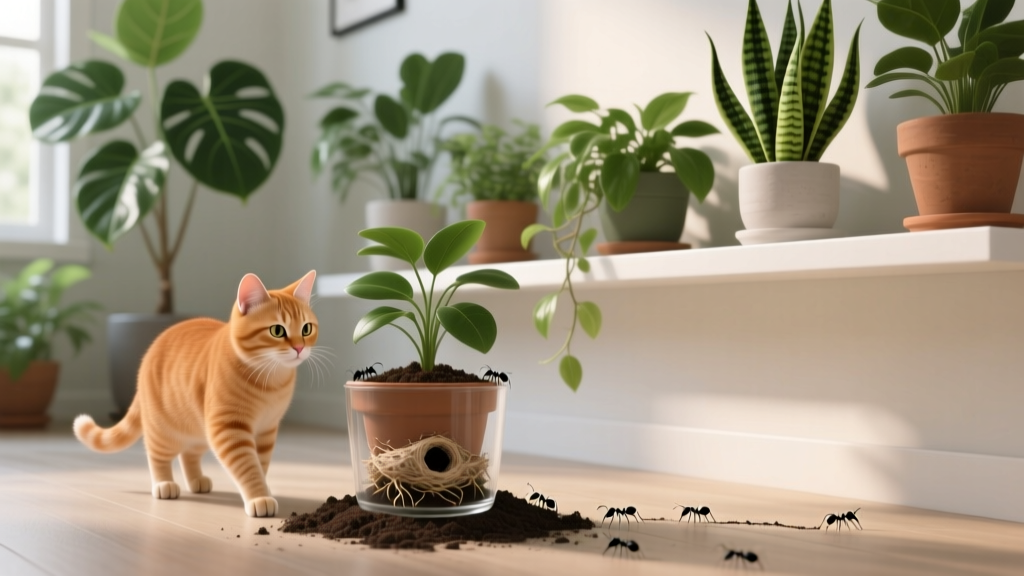 Toxic Plants & Ants in Houseplants: Safe Fixes