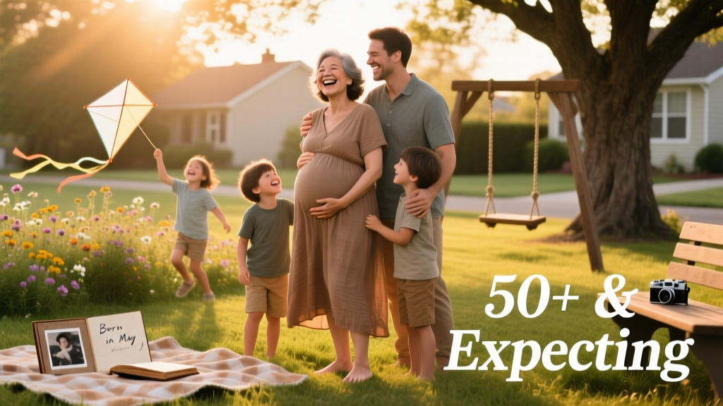 Pregnancy at Age 50 and Beyond: Medical Realities, Emotional Pathways, and Practical Strategies for Parents