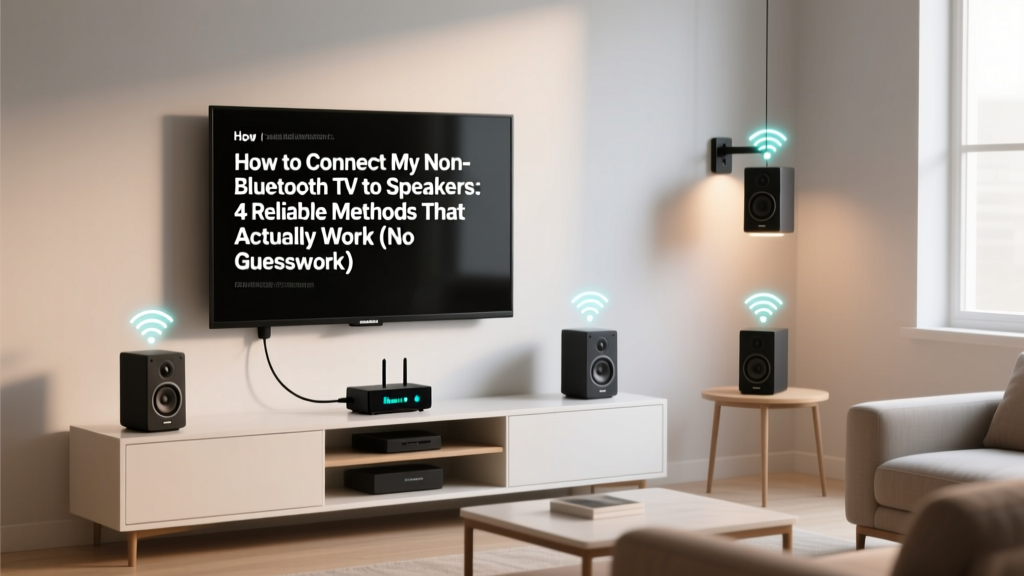 Connect Non-Bluetooth TV to Bluetooth Speakers (2026)