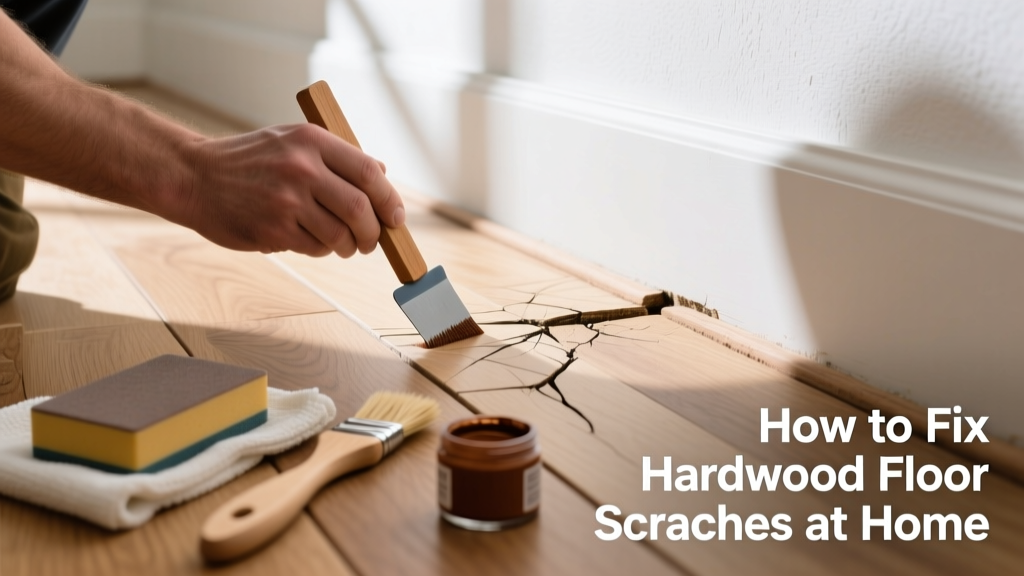 How to Fix Hardwood Floor Scratches at Home